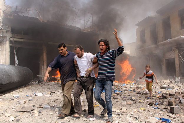 Seria eksplozji w Syrii. W pobliżu rosyjskich baz wojskowych