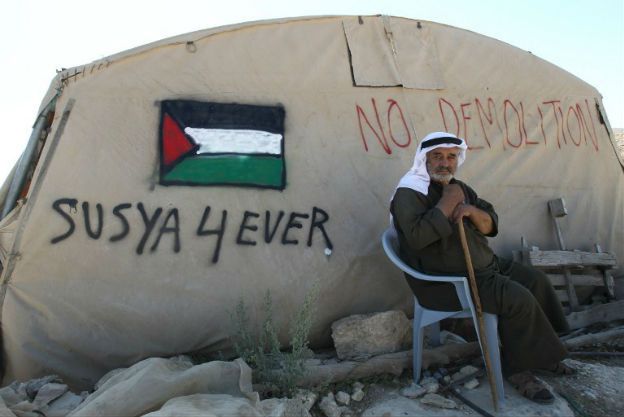 Izrael chce wyburzyć palestyńską wioskę Susja, której pomagali Polacy