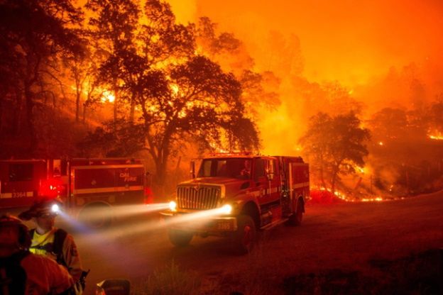 Ogromne pożary w Kalifornii. Ewakuowano ponad 13 tys. osób
