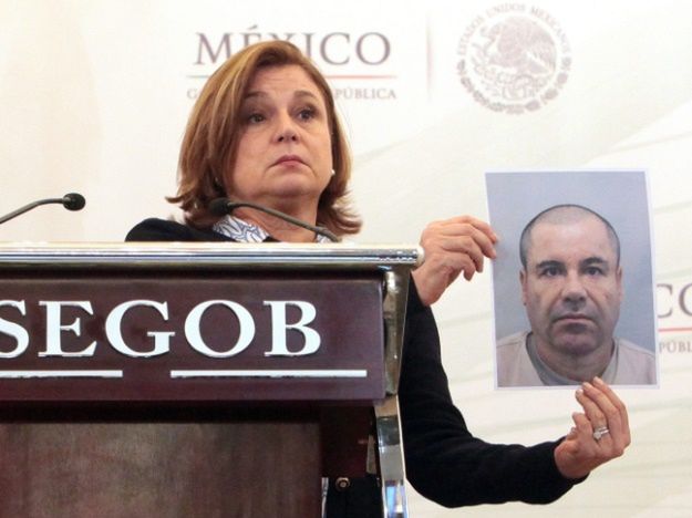 "El Chapo" - meksykański baron narkotykowy wrogiem publicznym numer jeden w USA