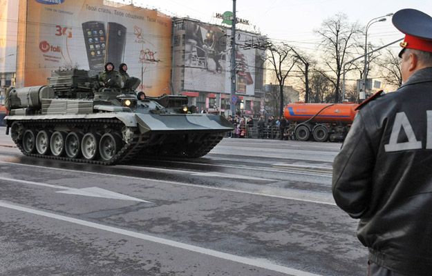 Polski czołg T-34 zatrzymany na granicy