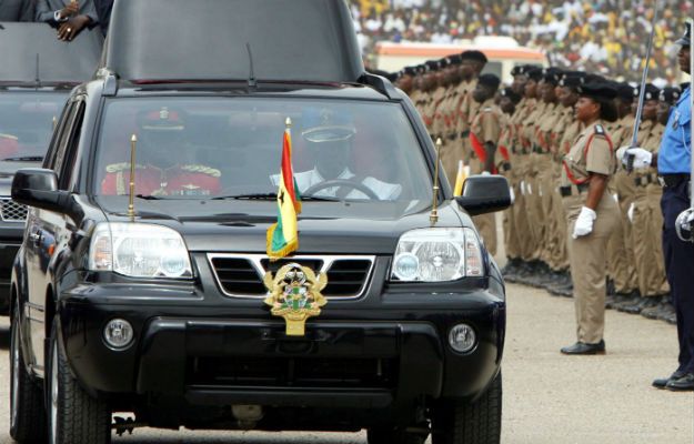 Administracja nowego przywódcy Ghany nie może doliczyć się ponad 200 aut z prezydenckiej floty
