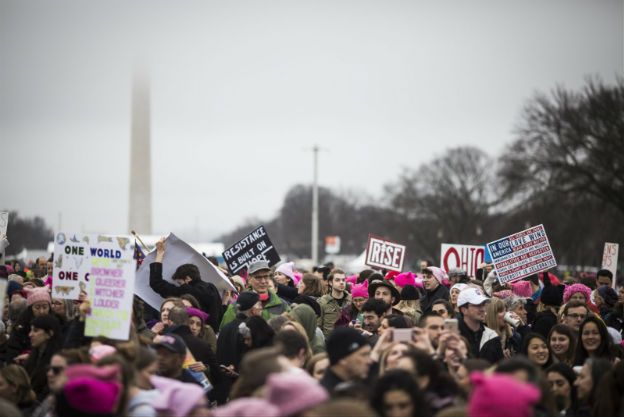Najbardziej nielubiany prezydent USA? Miliony kobiet protestują na całym świecie