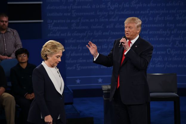 Debata prezydencka w USA. Drugi pojedynek Hillary Clinton i Donalda Trumpa