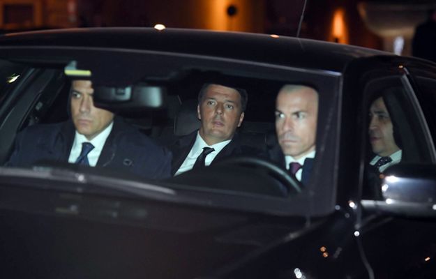 Premier Włoch Matteo Renzi złożył dymisję