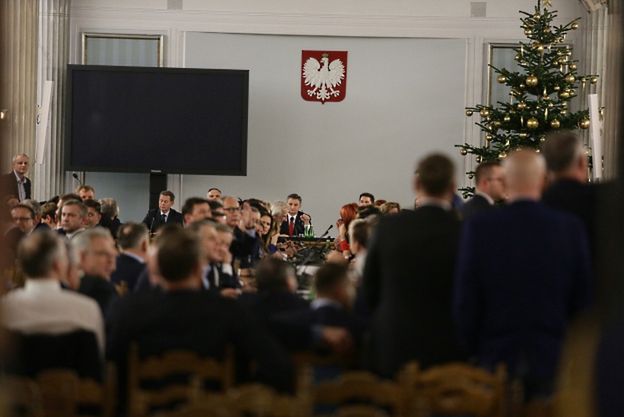 Poseł PSL Krystian Jarubas liczył głosy? "Mnie tam wcale nie było!". Jarosław Kaczyński: to nieprawda