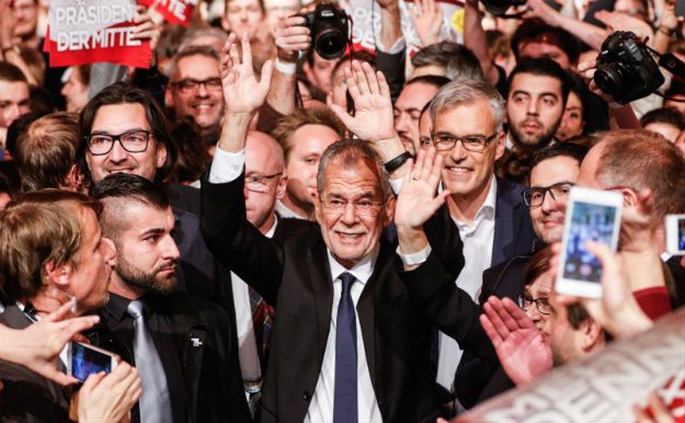 Nowy prezydent Austrii Alexander Van der Bellen