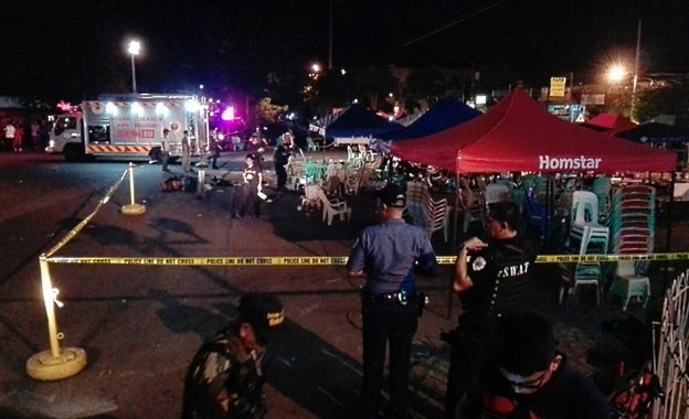 Ranni i zabici po eksplozji w mieście Davao na Filipinach