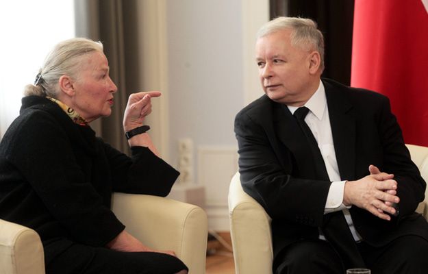 "Powiedziałabym mu, że jego brat Lech Kaczyński postąpiłby inaczej"