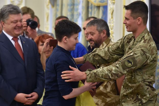 Prezydent Ukrainy po uwolnieniu Sawczenko: odzyskamy też Krym i Donbas