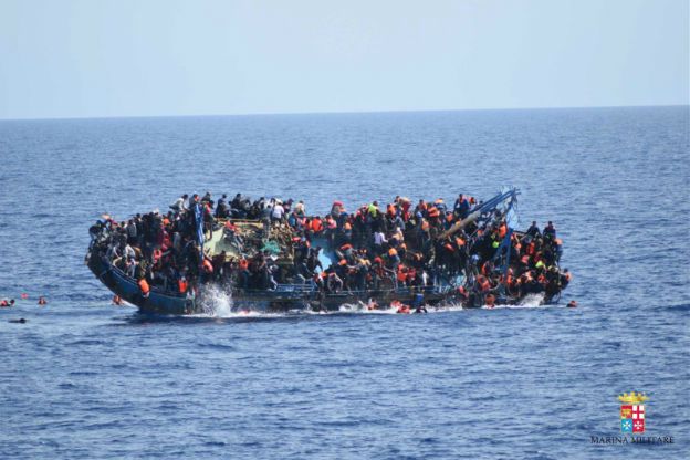 U wybrzeży Libii zatonął statek z migrantami