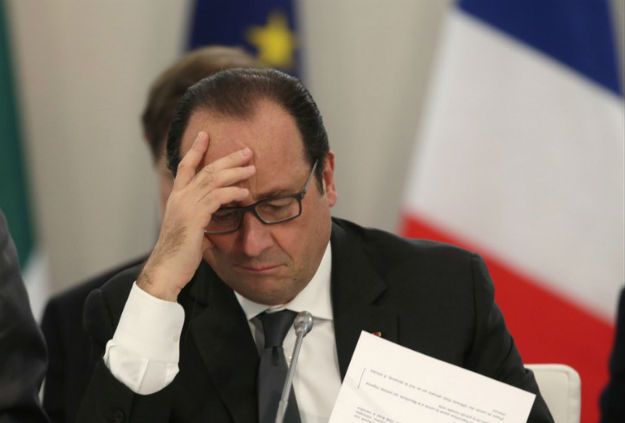 Francois Hollande walczy z "Frexitem"