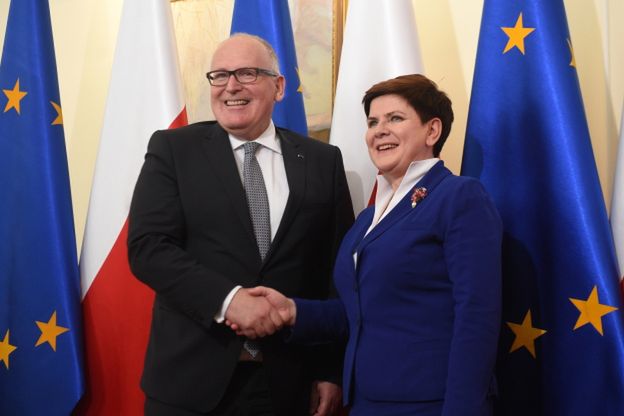 "FAZ": wzrosła szansa na rozwiązanie sporu o TK w Polsce