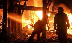 Tragiczny pożar w Komorowie koło Pruszkowa. Nie żyją 3 osoby