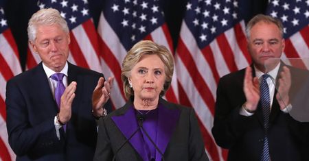 Przemówienie Hillary Clinton. "Trump będzie naszym prezydentem"