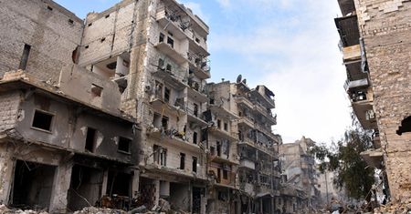Potężna eksplozja w jednej ze szkół w Aleppo