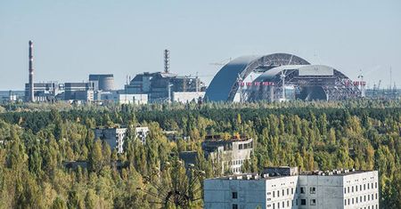 400 ha lasu płonie w okolicach elektrowni w Czarnobylu