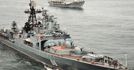 Rosyjskie okręty w kanale La Manche zaniepokoiły Brytyjczyków. Flota Północna: płyną na ćwiczenia