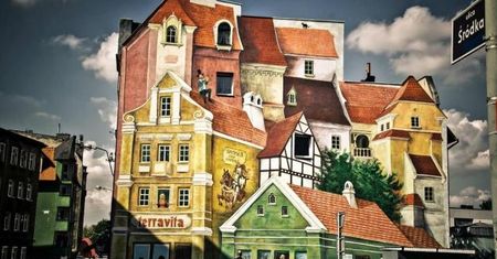 Nowa atrakcja turystyczna Poznania - trójwymiarowy mural na Śródce