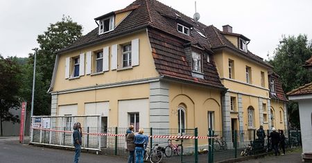 Pożar w ośrodku dla uchodźców w Witzenhausen w Niemczech