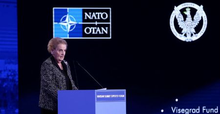 Madeleine Albright i Witold Waszczykowski m.in. o polityce NATO wobec Rosji
