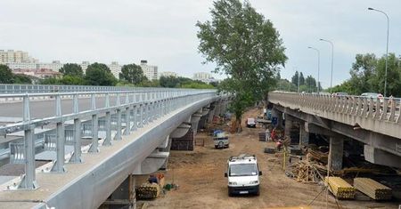 Pierwsza nitka nowej Estakady Katowickiej w Poznaniu będzie gotowa przed terminem