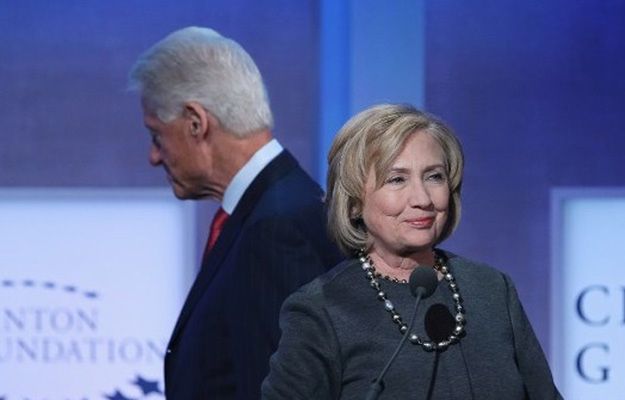 Polonia na wiecu Hillary Clinton. "Ręce precz"!
