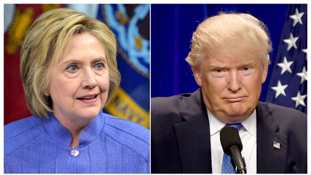 Hillary Clinton i Donald Trump
