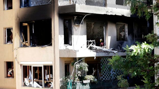 Do wybuchu doszło w siedmiopiętrowym budynku