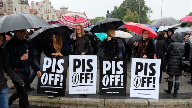 "Czarny protest" w Poznaniu