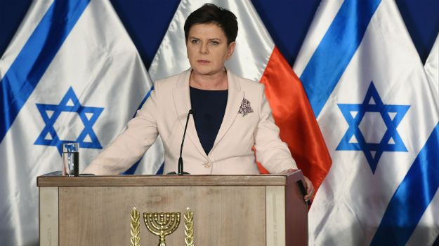 Premier Beata Szydło w Jerozolimie