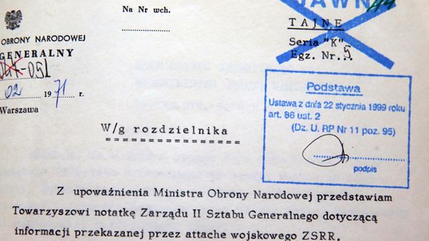 Dokumenty archiwalne dotyczące Grudnia&#8217;70, zaprezentowane przez Antoniego Macierewicza