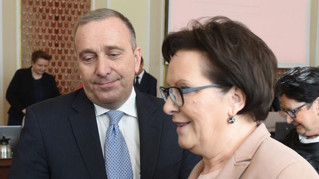 Ewa Kopacz i Grzegorz Schetyna