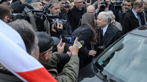 Jarosław Kaczyński i Marta Kaczyńska