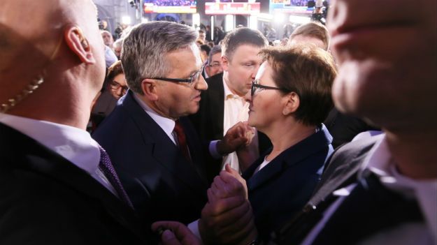 Bronisław Komorowski i Ewa Kopacz