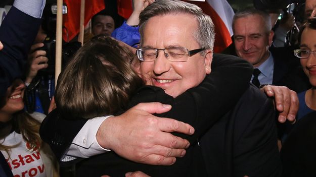 Prezydent Bronisław Komorowski po niedzielnej debacie
