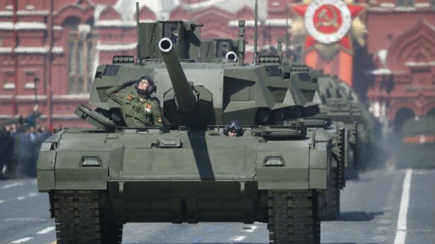Rosyjski czołg "Armata"