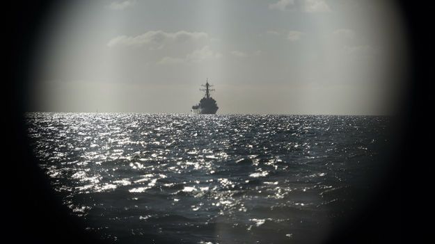 Amerykański niszczyciel USS Jason Dunham