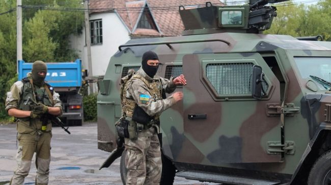 Ukraińskie wojsko w Mukaczewie