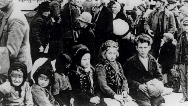 Deportowani Polacy z Zamościa