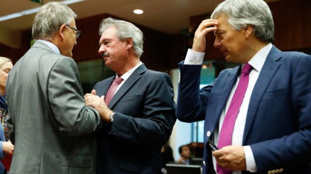 Spotkania ministrów spraw wewnętrznych państw unijnych w Brukseli