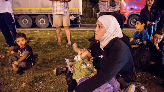 Uchodźcy z Syrii zatrzymani na granicy serbsko-węgierskiej