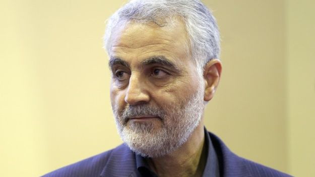 Gen. Kasem Sulejmani, dowódca sił specjalnych irańskich Strażników Rewolucji