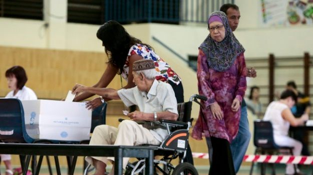 Przedterminowe wybory parlamentarne w Singapurze