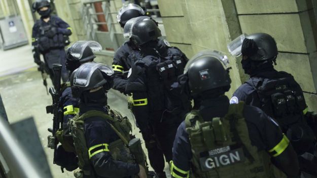 Antyterroryści z francuskiej formacji specjalnej GIGN