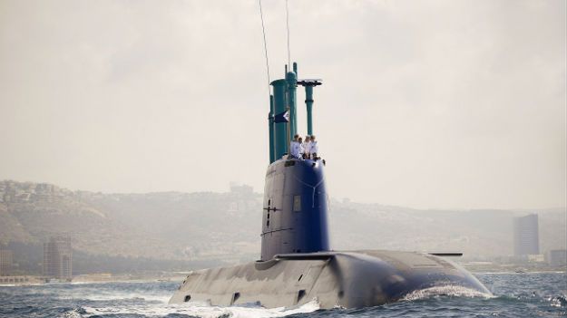 INS Tannin - izraelsku okręt podwodny typu Dolphin 2