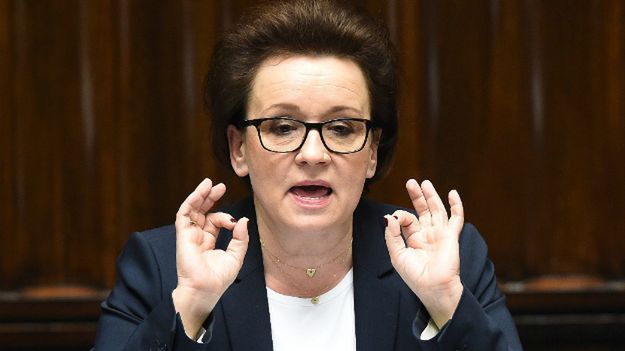 Minister edukacji narodowej Anna Zalewska