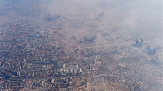 Nowe Delhi pod kopułą smogu