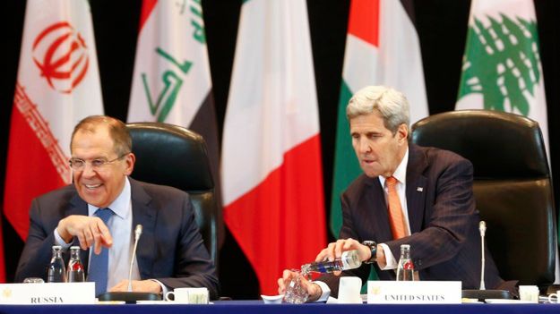 Siergiej Ławrow i John Kerry