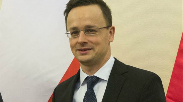 Minister spraw zagranicznych Węgier Peter Szijjarto